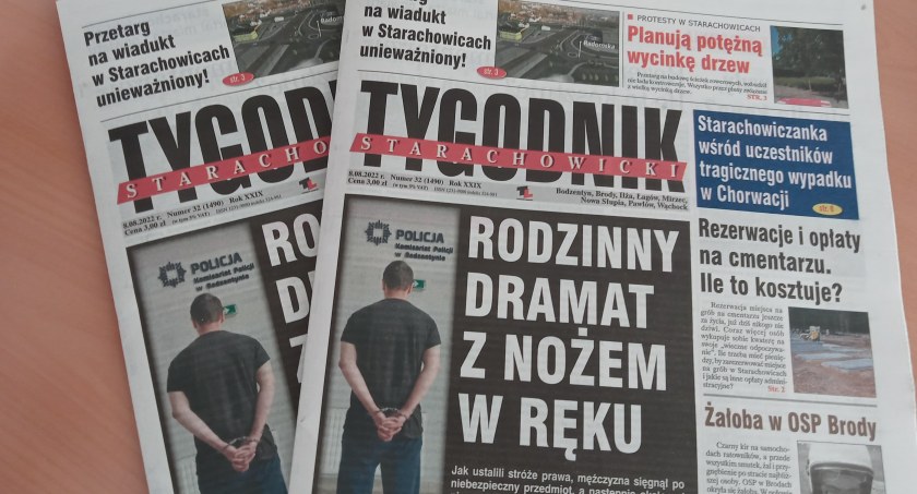 Nowy numer Tygodnika Starachowickiego już w kioskach i sklepach