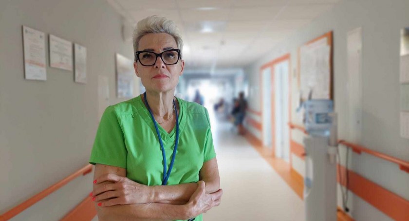 Dla doktor Katarzyny Bujak, szefowej interny II, starachowicki szpital jest drugim domem... 