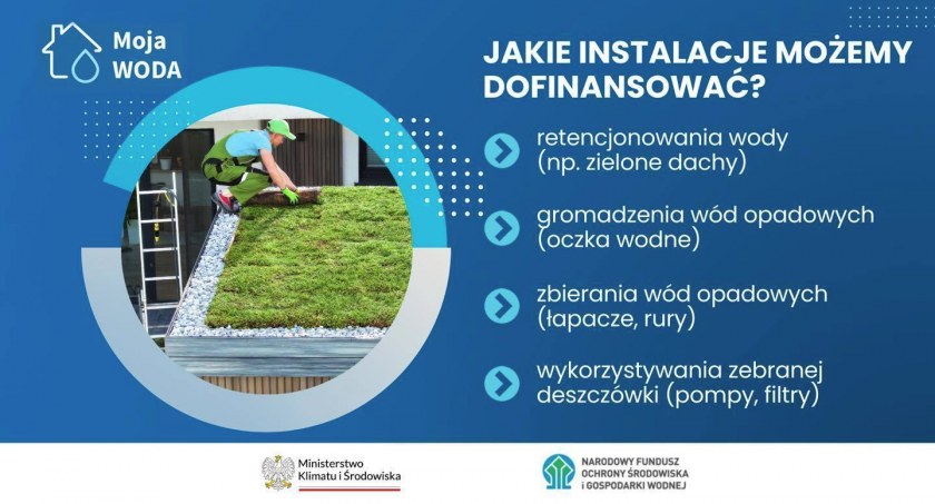 Zdjęcie: Moja Woda - Jakie instalacje możemy dofinansować? 