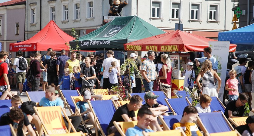 Zdjęcie: Głównym punktem Eko Kina była emisja filmów poświęconych ochronie powietrza i ekologii