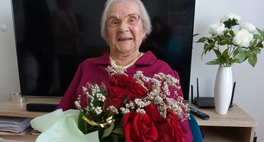 Zacna Jubilatka Marianna Ludwika Madetko - 100 lat to piękny wiek, pełen wspomnień i doświadczeń 