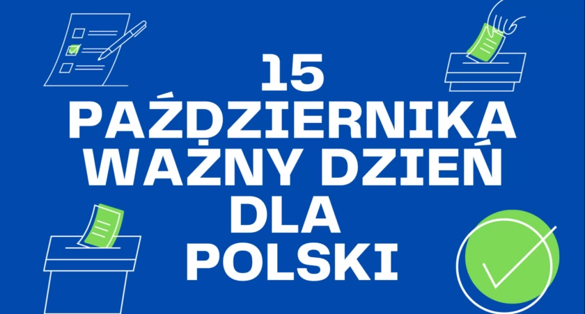 15 października 2023 roku wybory i referendum