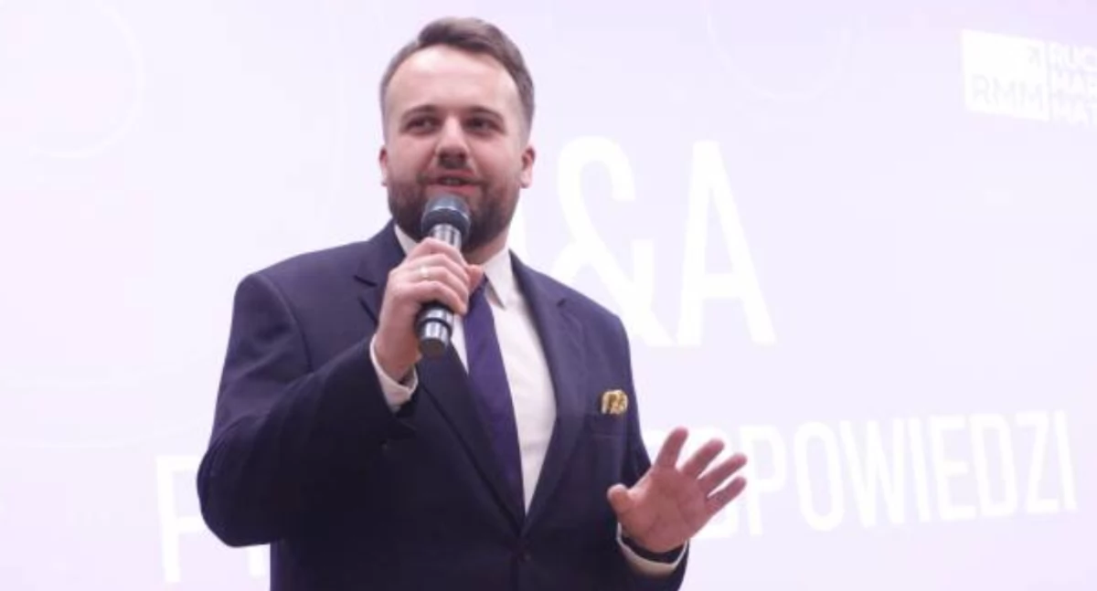 Wybory, poparcia Nowej Demokracji ugrupowania Marka Materka - zdjęcie, fotografia