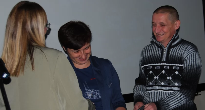 Pomysłodawcy odznaki Justyna i Daniel Kasperkiewicz