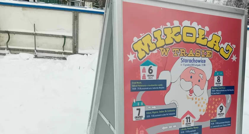 Harmonogram akcji Mikołaj w trasie po Starachowicach