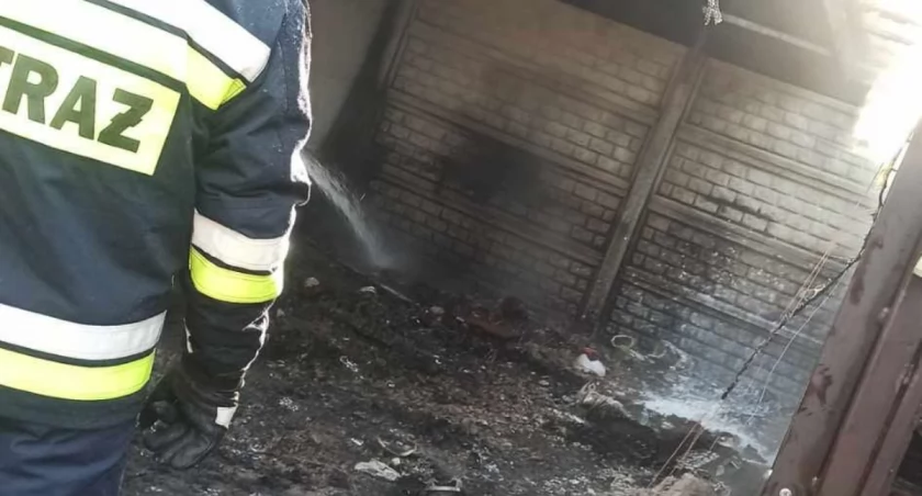 Niebezpieczny żywioł zauważono 25 grudnia, przed godz. 12