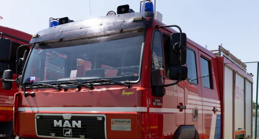 Dzięki błyskawicznym działaniom strażaków, zagrożenie szybko udało się opanować