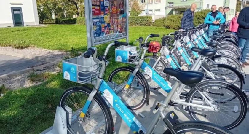 System roweru miejskiego STAR BIKE był testowany na jesieni 2023 roku w Starachowicach