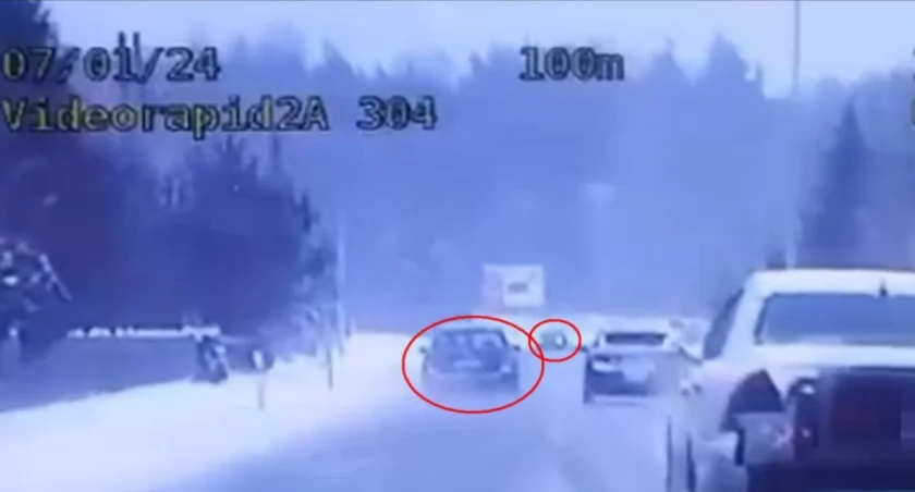 Policja podkreśla, że niebezpieczne manewry na zimowych drogach mogą prowadzić do tragicznych konsekwencji