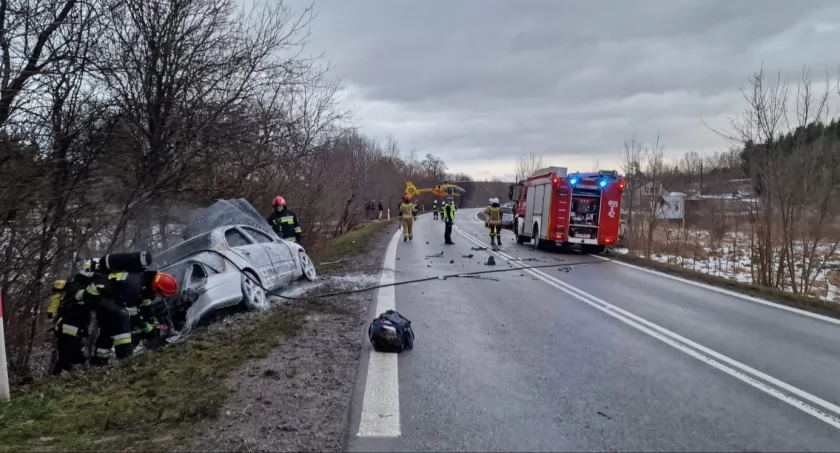 Do tragedii na odcinku DK nr 9 doszło ok. godz. 15