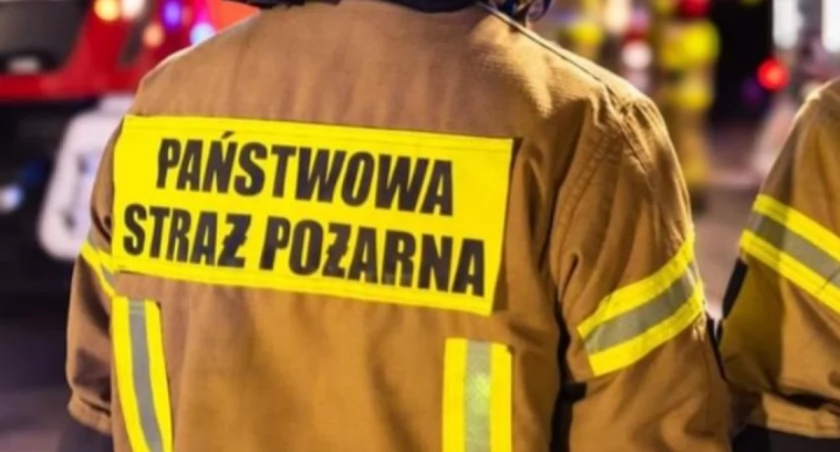  Na miejscu działał zastęp z JRG Starachowice, a także kolejny z Ochotniczej Straży Pożarnej w Pawłowie 