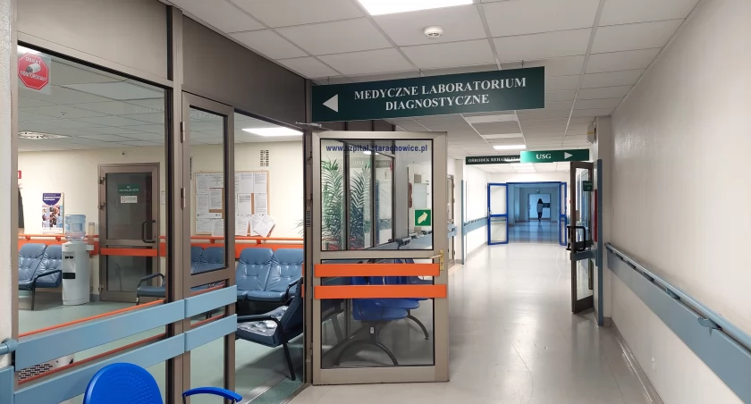 Badania sa wykonywane w przyszpitalnym laboratorium w Starachowicach