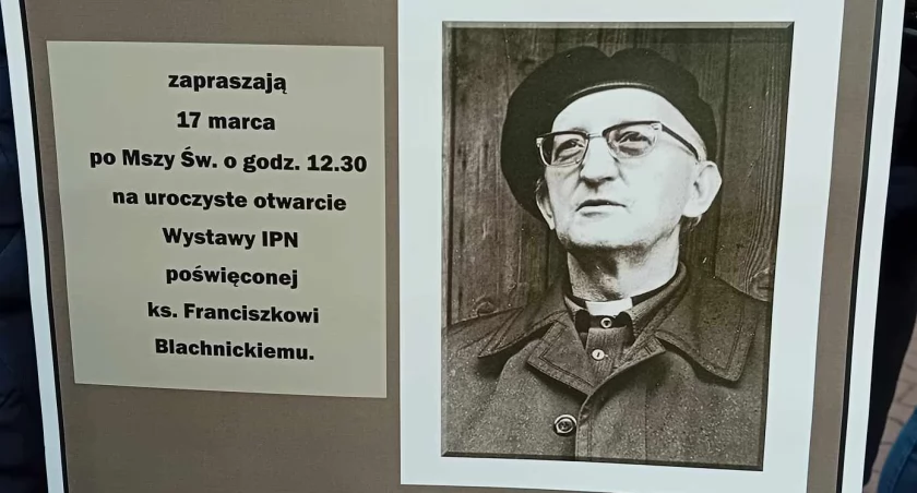 Wystawa IPN poświęcona ks. Franciszkowi Blachnickiemu będzie pokazana w parafii pw. Najświętszego Serca Jezusowego w Starachowicach