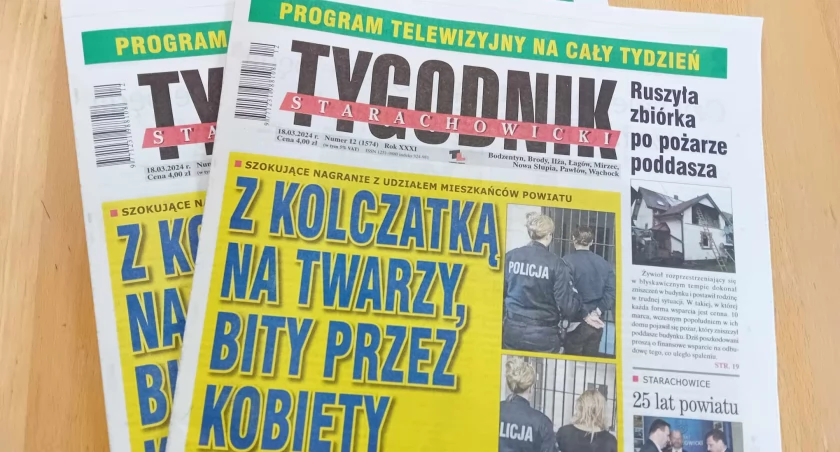 Komunikaty i ogłoszenia, Tygodnik Starachowicki tydzień - zdjęcie, fotografia
