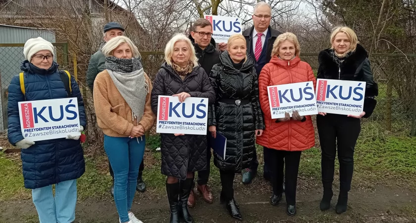 Kandydaci do rady Miejskiej i Powiatu Starachowickiego uczestniczyli w konferencji na Bugaju