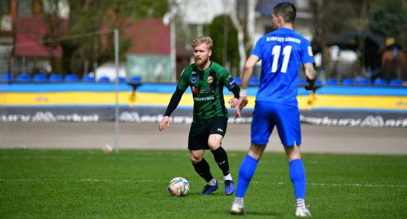 Krystian Bracik był jednym z liderów starachowickiego teamu w meczu z Karpatami Krosno