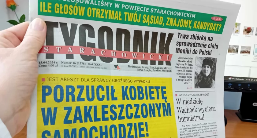 Komunikaty i ogłoszenia, Najnowszy numer Tygodnika Starachowickiego czeka - zdjęcie, fotografia