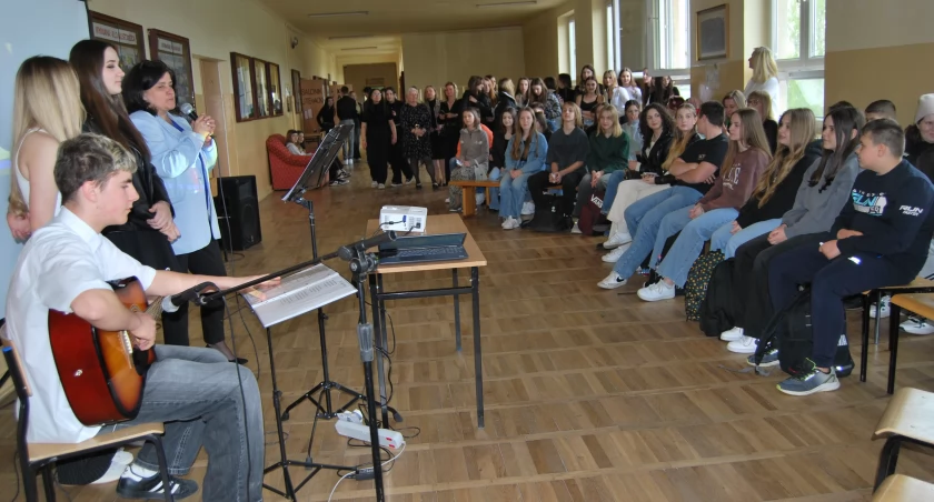 Ewa Sajó-Ruszczak zapraszała w progi Staszica