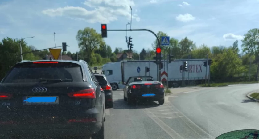 Wyłączona z ruchu część nie powinna być zastawiona