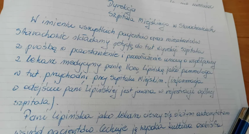 Pod petycja podpisało się 150 pacjentów