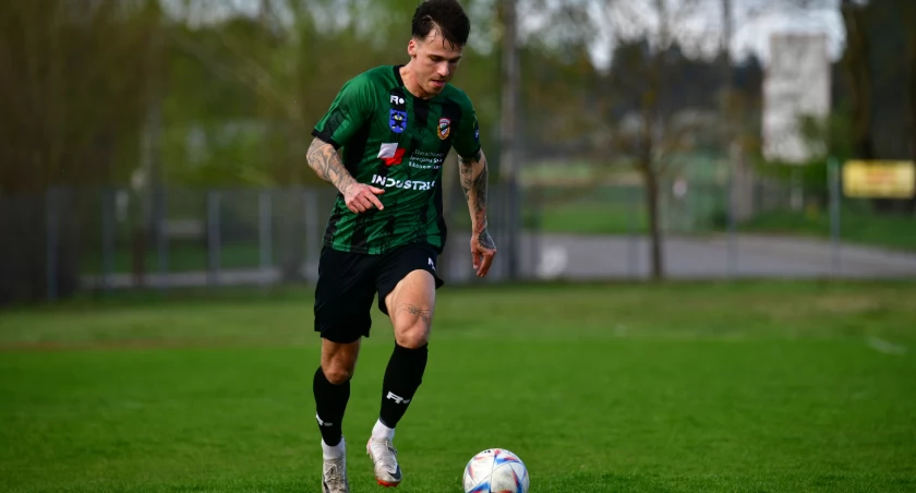 Jakub Głaz był tym zawodnikiem Staru Starachowice, który otworzył rezultat spotkania z Podlasiem Biała Podlaska