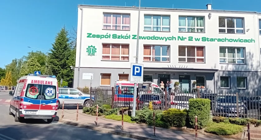 Uczestnikami wypadku były dwie uczennice ZSZ nr 2 w Starachowicach 