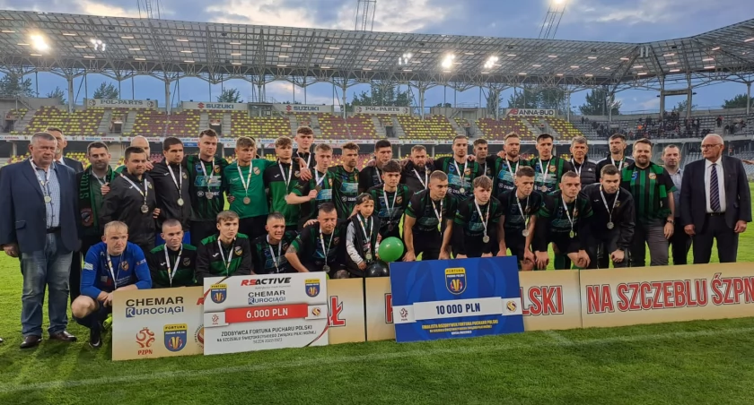 Ubiegłoroczny finał Pucharu Polski na stadionie Suzuki Arena w Kielcach zakończył się triumfem KSZO 1929 Ostrowiec 3:2