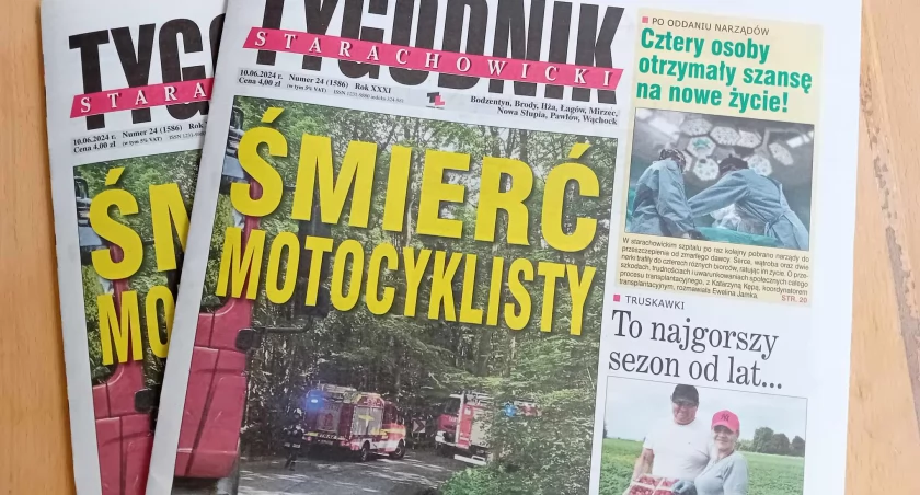 Komunikaty i ogłoszenia, Tygodnik Starachowicki wieści - zdjęcie, fotografia
