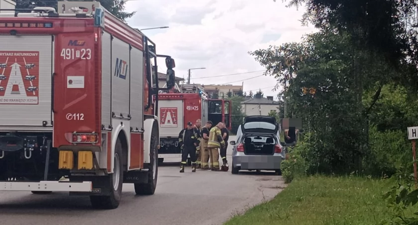 W tej sytuacji konieczna była interwencja starachowickich strażaków 