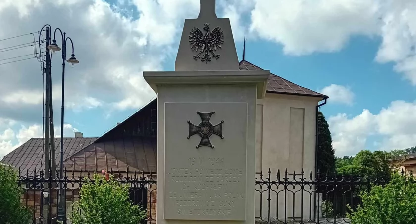 Już tylko dni nas dzielą od uroczystego odsłonięcia i poświęcenia pomnika przy Klasztorze w Wąchocku