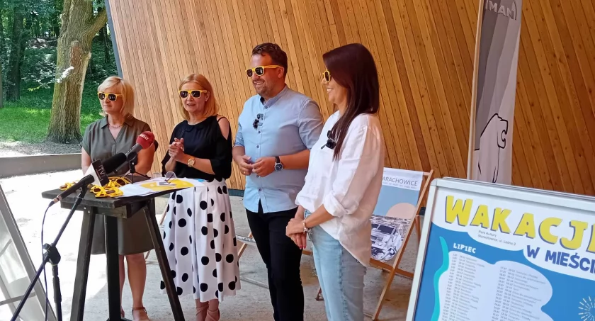 Zapowiedź wakcji była w Parku MIejskim w Starachowicach