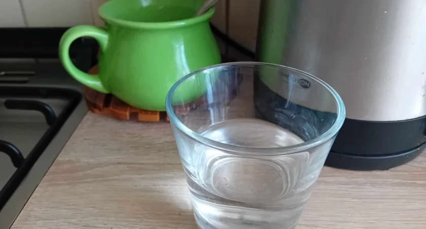 Woda jest do spożycia tylko po przegotowaniu