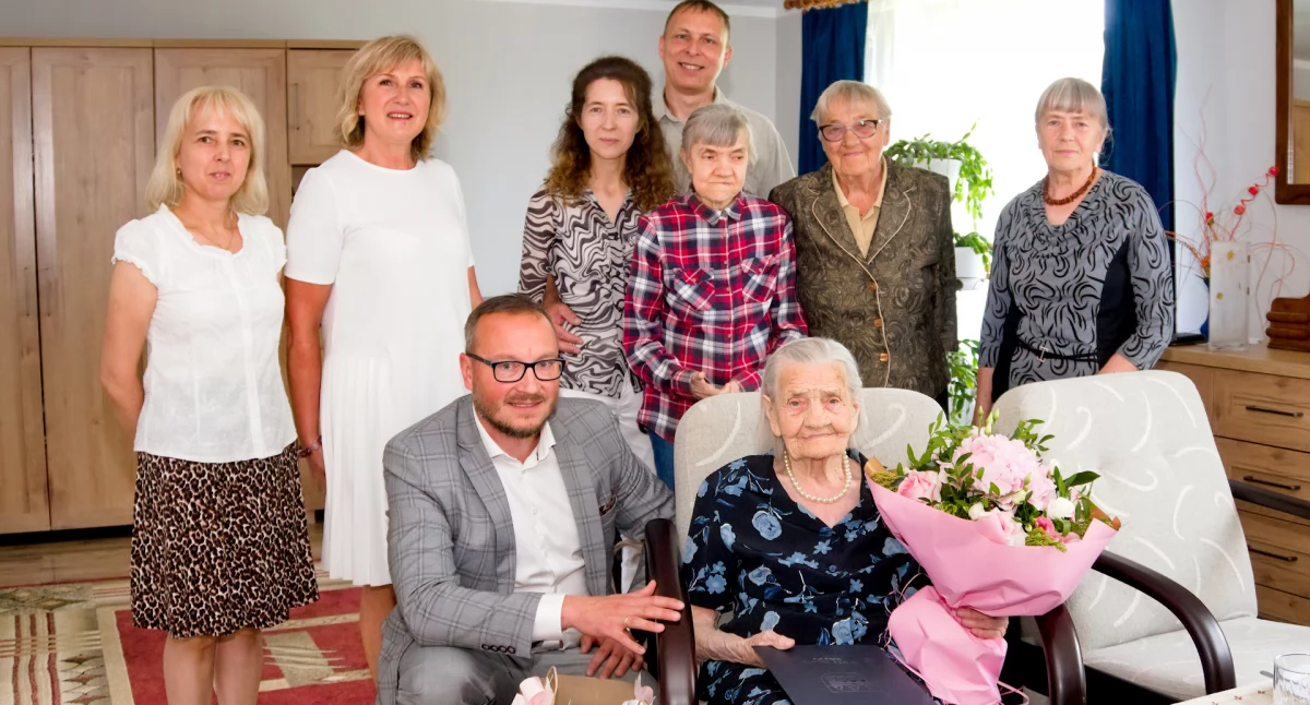 Jubileusze, Setne urodziny Domańskiej Rudnika - zdjęcie, fotografia