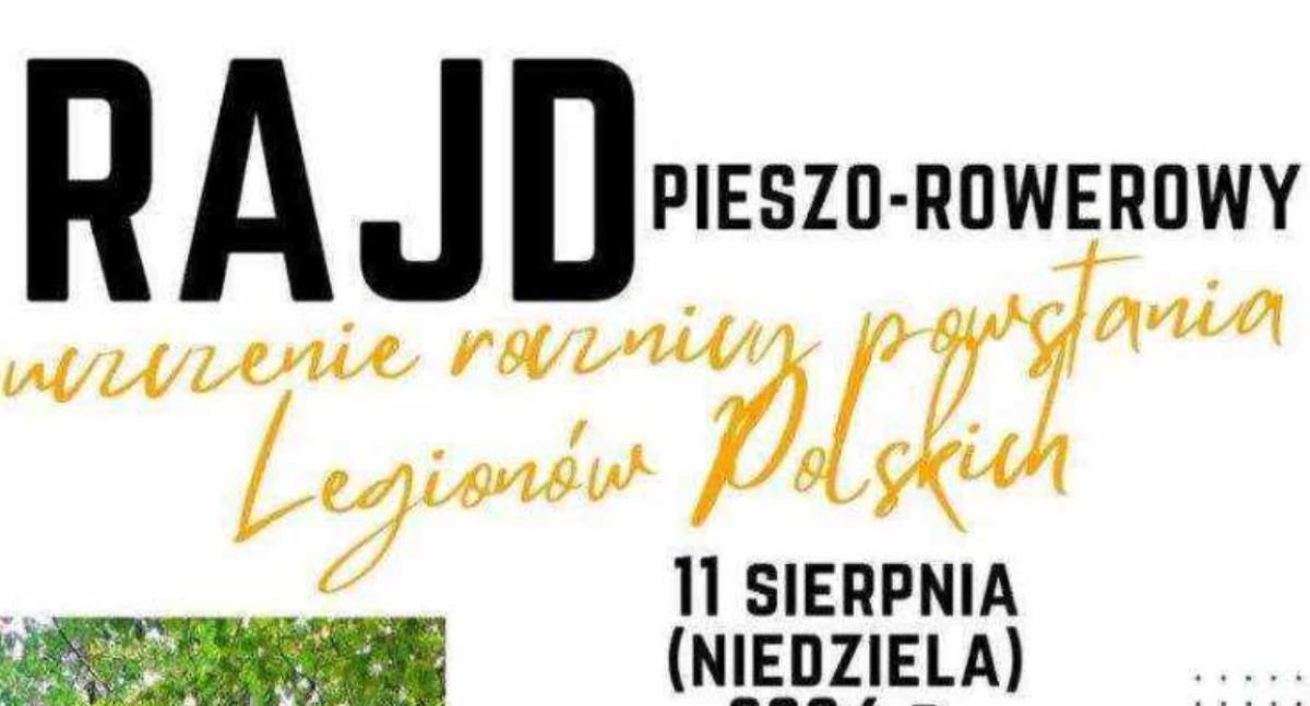 Wydarzenia, pieszo rowerowy Brody - zdjęcie, fotografia