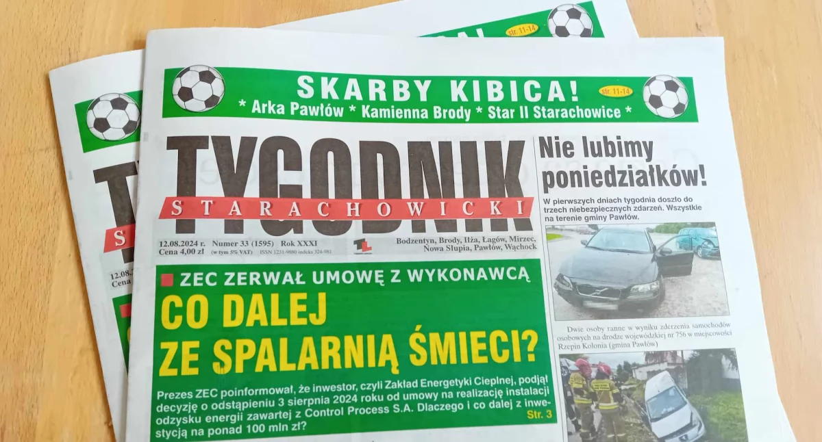 Komunikaty i ogłoszenia, numer TYGODNIKA STARACHOWICKIEGO - zdjęcie, fotografia