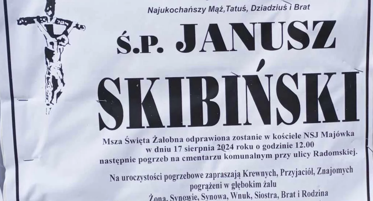 Janusz Skibiński - nekrolog