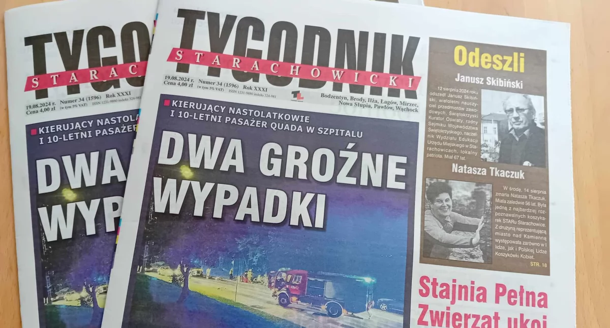 Komunikaty i ogłoszenia, Tygodnik Starachowicki poleca dobry tydzień - zdjęcie, fotografia