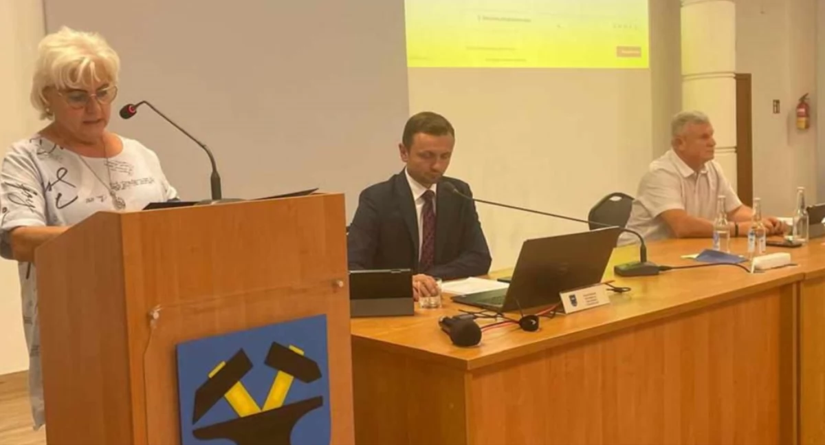 Renata Grunt przedstawił petycję na sesji Rady Miejskiej w sprawie ul. Oświatowej