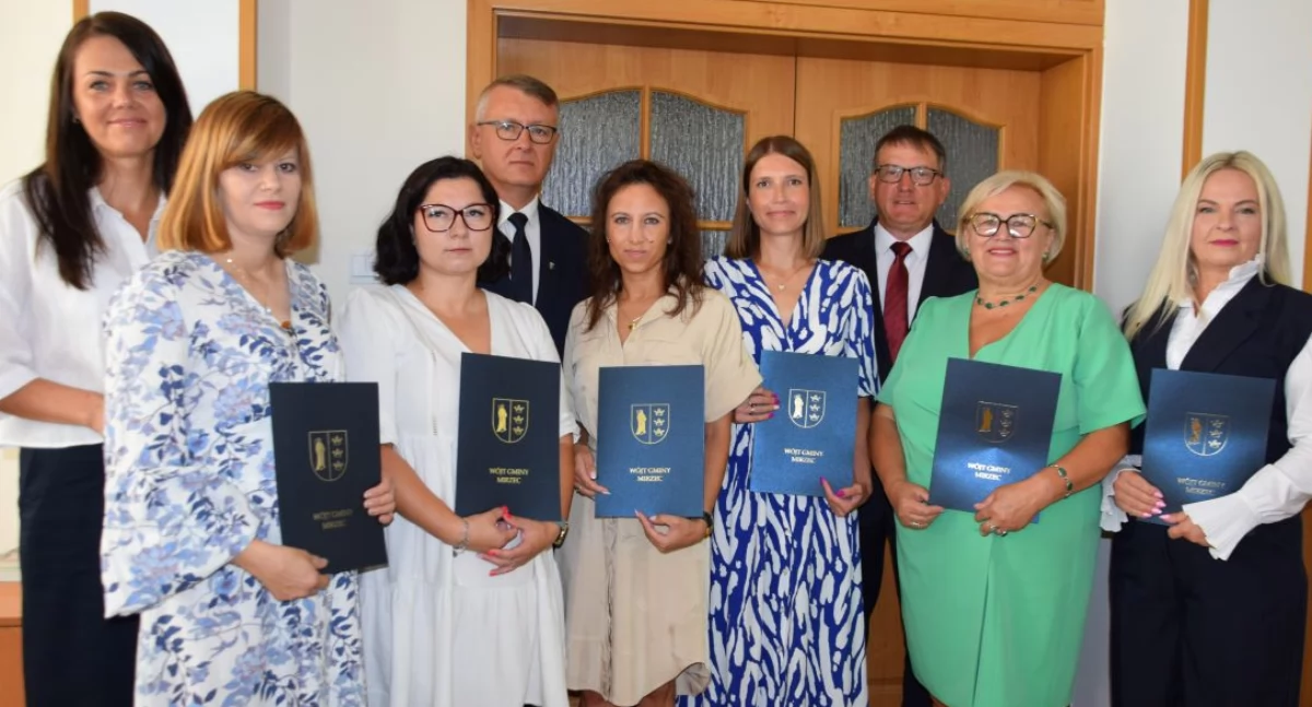 Dyrektorzy i nauczyciele mianowani w gm. Mirzec 