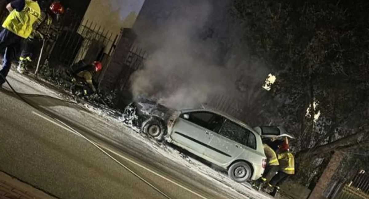 Miejsce zdarzenia zabezpieczały służby policji 