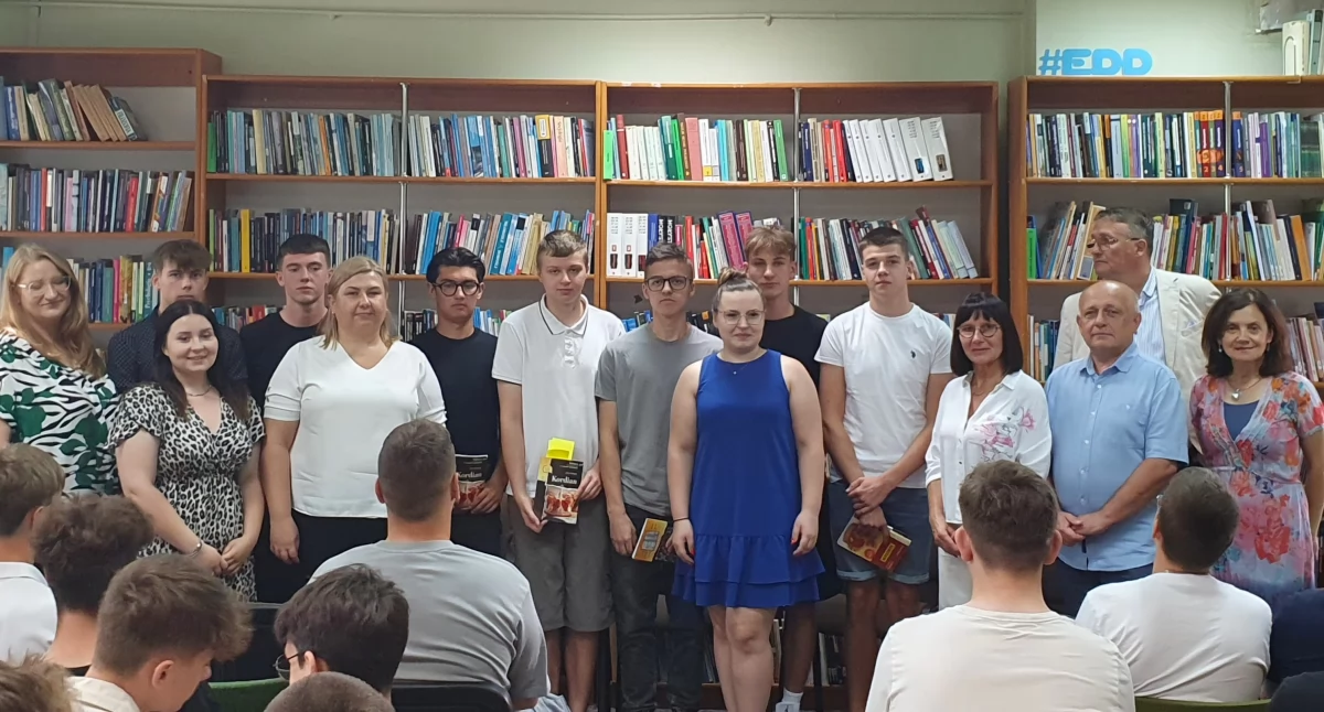 Wydarzenia, Narodowe czytanie Kordiana Bibliotece Pedagogicznej - zdjęcie, fotografia