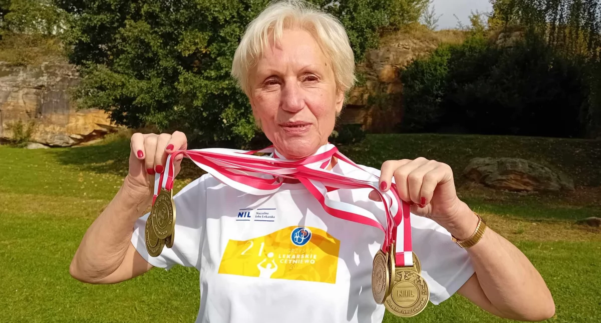 Maria Malinowska-Maj zdobyła osiem złotych medali w ośmiu dyscyplinach