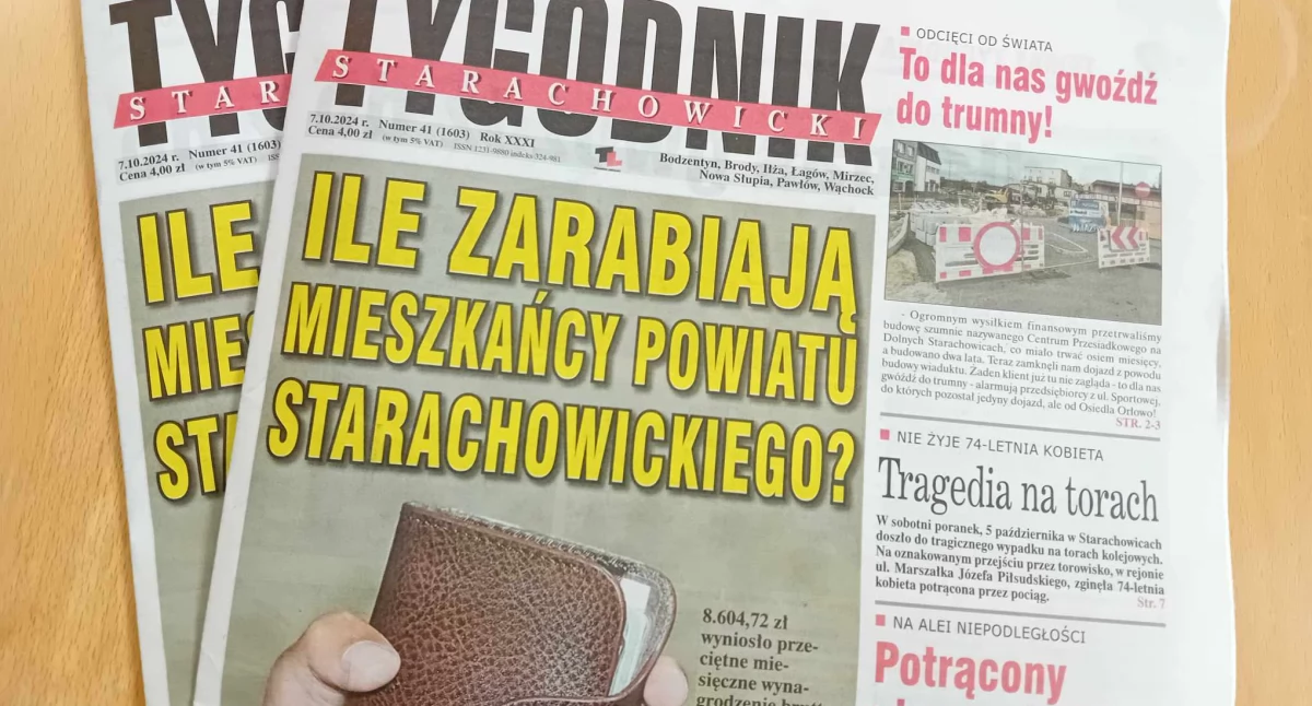 Komunikaty i ogłoszenia, tydzień Tygodnik Starachowicki - zdjęcie, fotografia