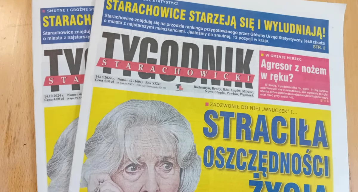Komunikaty i ogłoszenia, zapomnij Tygodnik Starachowicki czeka kioskach sklepach! - zdjęcie, fotografia