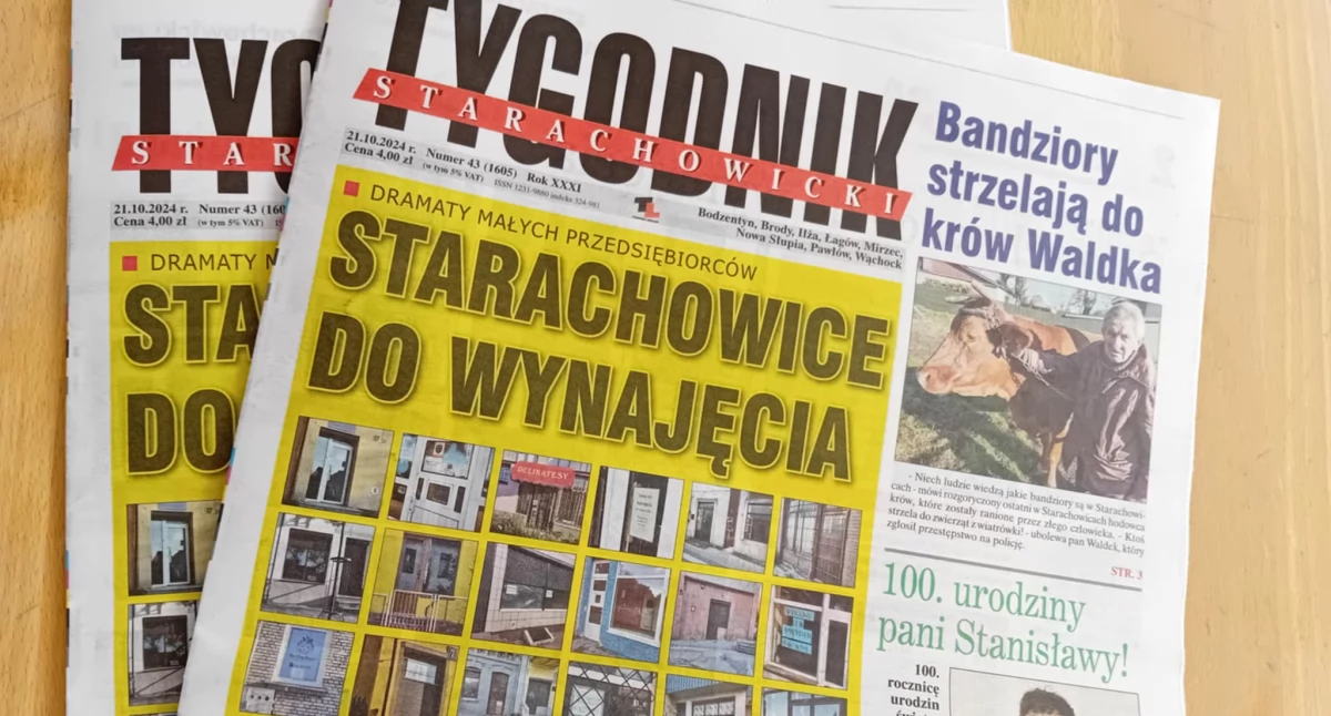 Komunikaty i ogłoszenia, Tygodnik Starachowicki nowym wydaniem - zdjęcie, fotografia