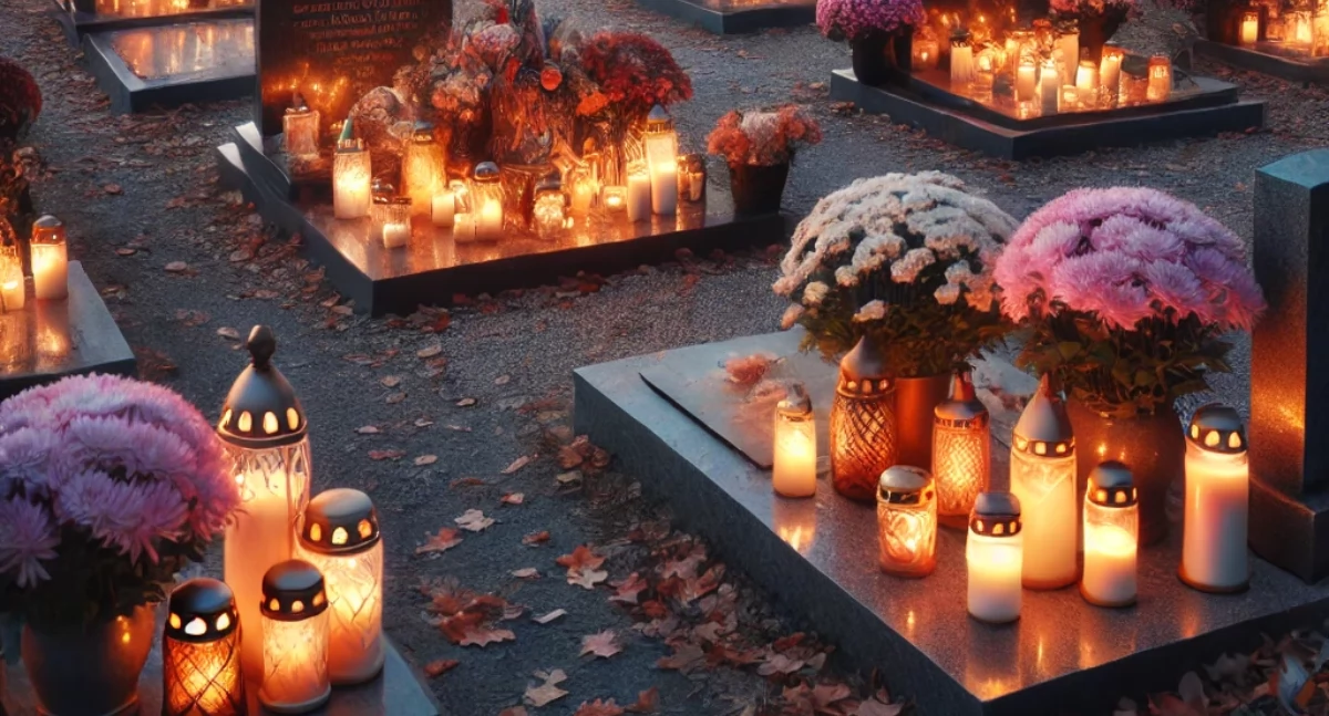 Kronika policyjna, Policjanci Starachowic przypominają ostrzegają zadbać bezpieczeństwo podczas wizyt cmentarzach - zdjęcie, fotografia