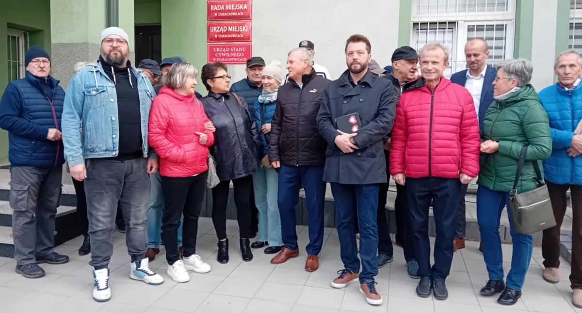 Mieszkańcy os. Skałka są stanowcz przeicw sprzedaży działki w ich sąsiedztwie
