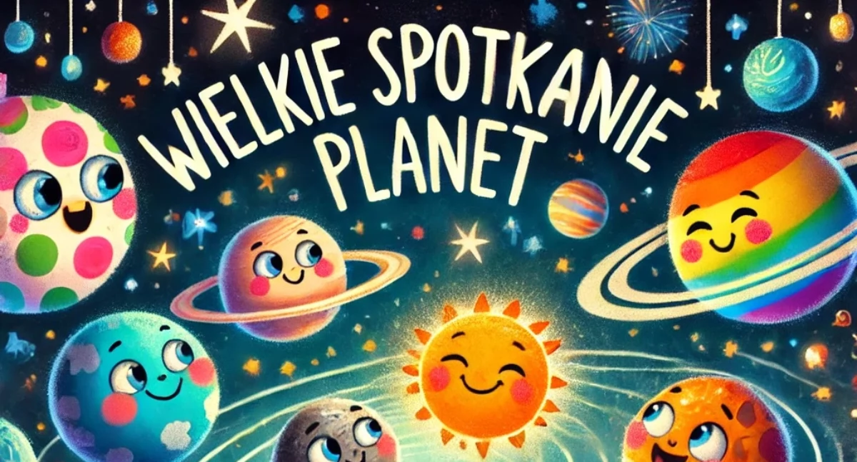 Książki, Wielkie spotkanie planet terapeutyczna bajka ucząca akceptacji współpracy która pokazuje różnice mogą skarbem - zdjęcie, fotografia
