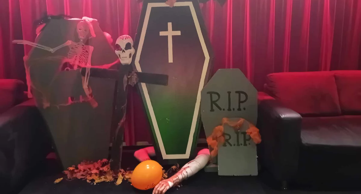 Kadry z Halloween niekiedy budzą grozę i przerażenie 