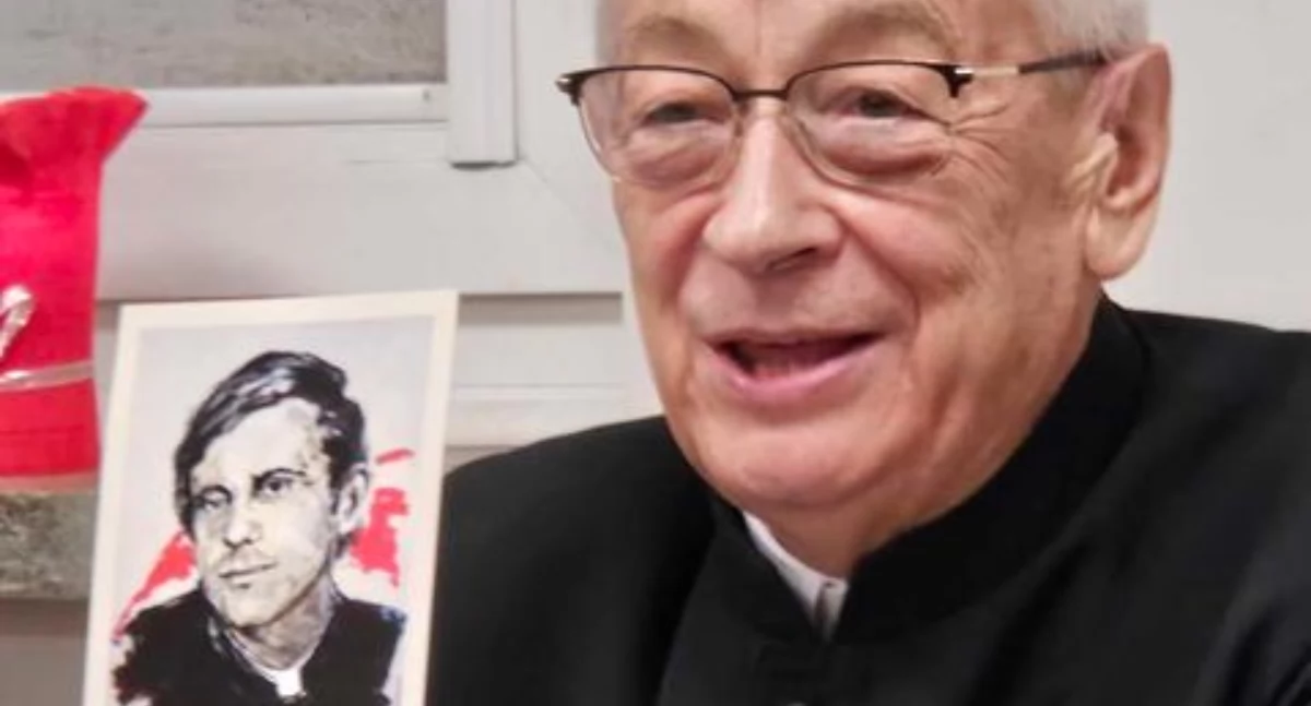 Ks. prof. Władysław Sowa opowiadał o pobycie w wojski z ks. Jerzy Popiełuszką